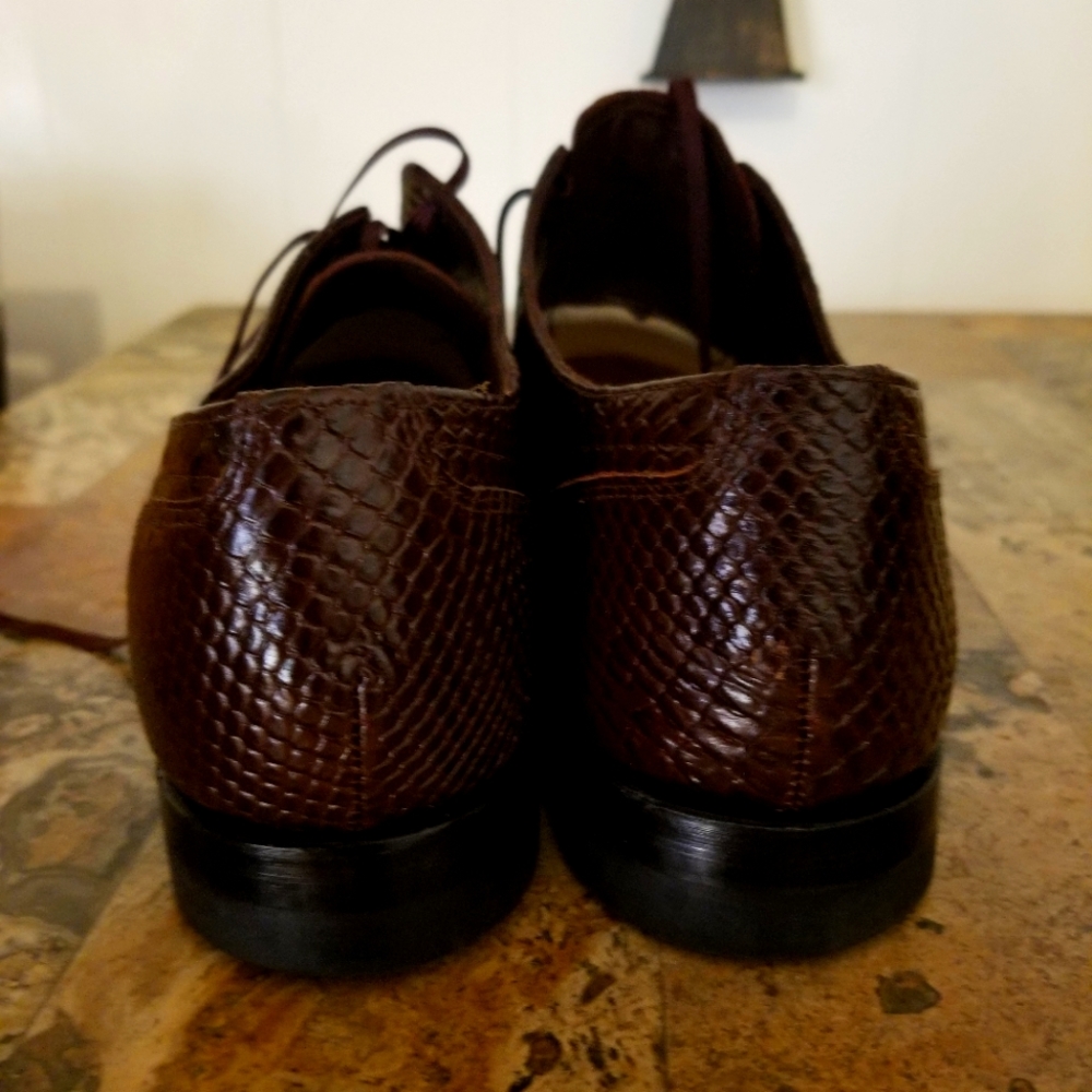 Means Python Style Stacy Adam Shoes - image 3